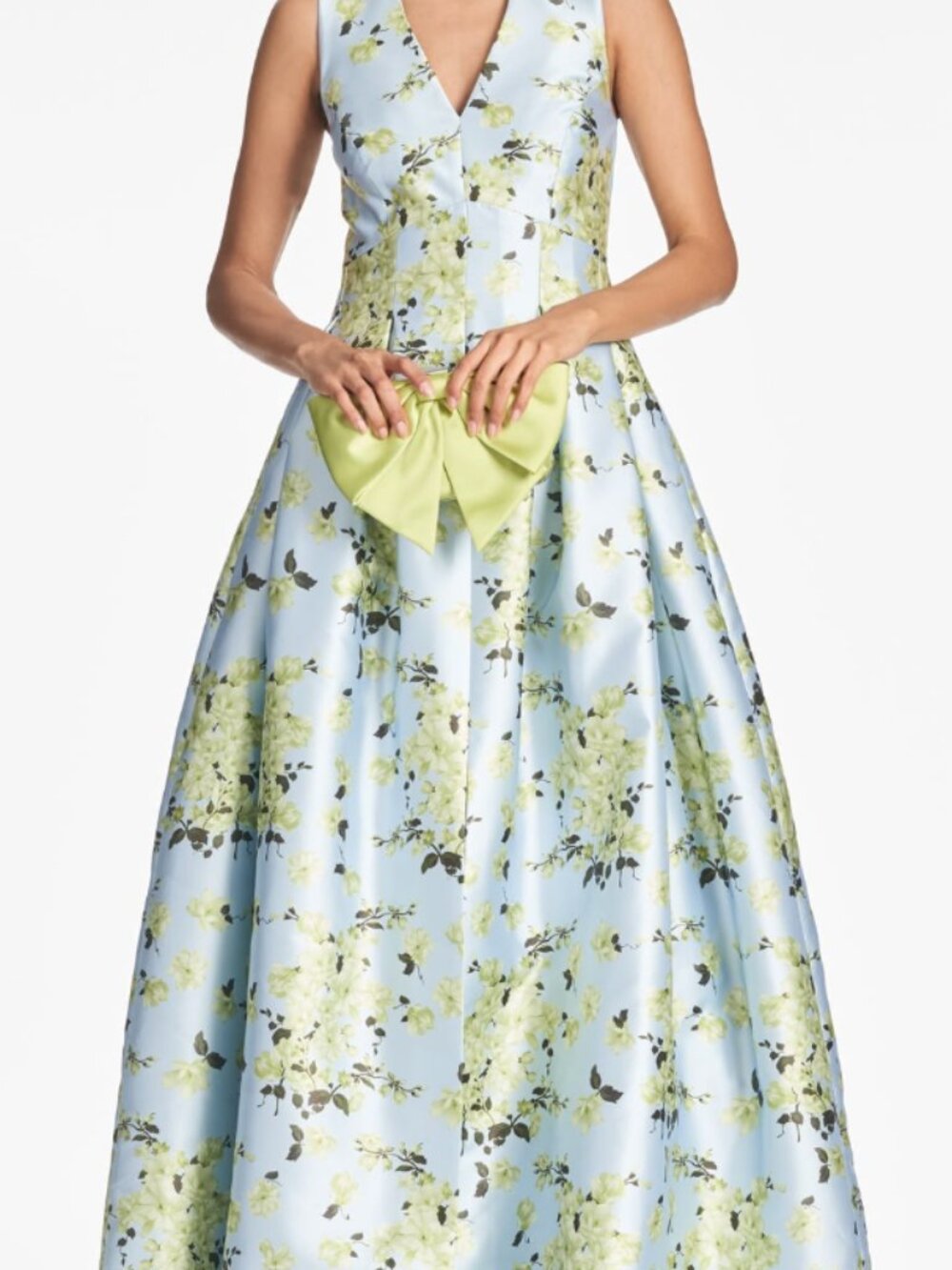 Sachin + Babi Brooke Gown in Sky Citrine